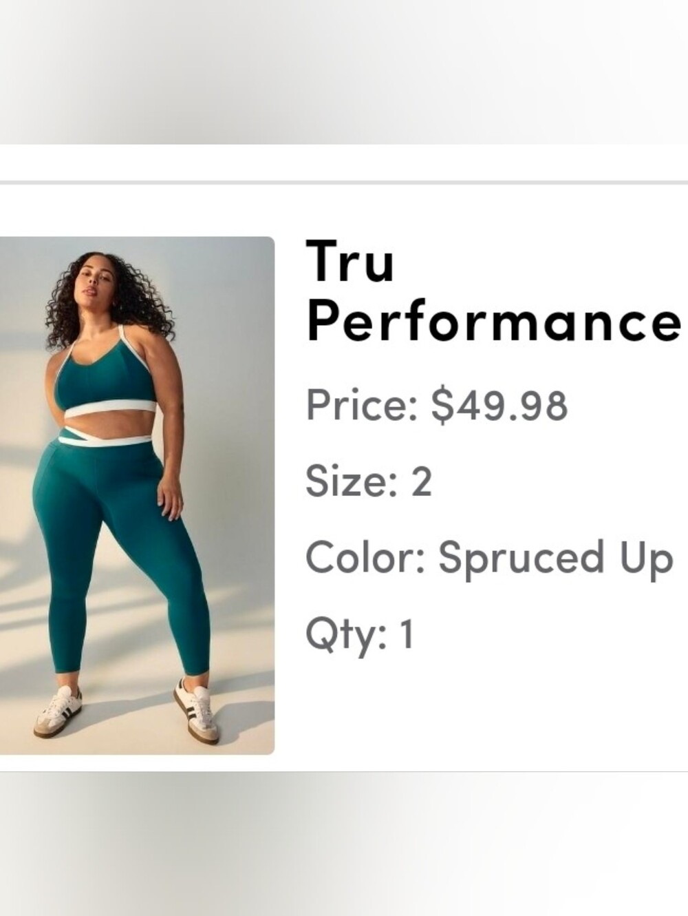 Spruced Up High-Waist Leggings
